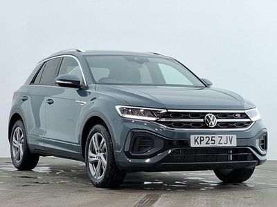 Blue Used 2025 VW T-Roc R-line SUV | £27,298 (Fair price)