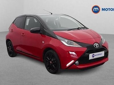 Used Toyota Aygo X-cite 69 HP (50 kW) 2017 Red Hatchback