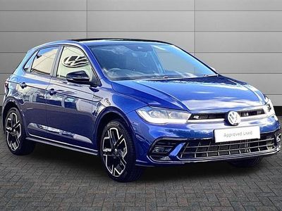 Used VW Polo Black Edition 115 HP (84 kW) 2025 Reef blue with black roof Hatchback