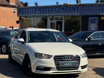 Used Audi A3 Sport 150 HP (110 kW) 2014 White Sedan