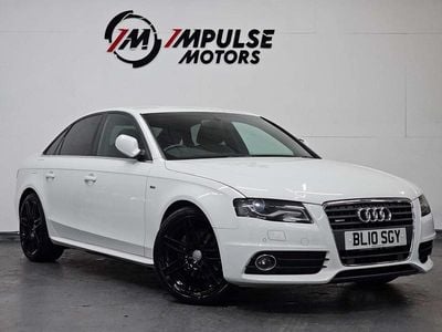 Used Audi A4 S-Line 2010 White Sedan
