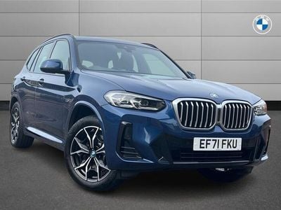 Used BMW X3 M Sport 292 HP (214 kW) 2022 Blue SUV