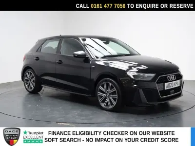 Used Audi A1 Sportback S-Line 150 HP (110 kW) 2020 Black Hatchback