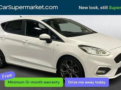 Usado Ford Fiesta ST-Line 95 HP (69 kW) 2021 Branco Citadino