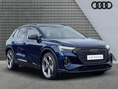 Used Audi Q4 e-tron Black Edition 210 kW (286 HP) 2025 Blue SUV