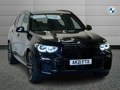 Used BMW X5 M Sport 282 HP (207 kW) 2021 Black SUV