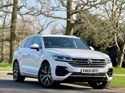Used VW Touareg R-line 286 HP (210 kW) 2018 White SUV