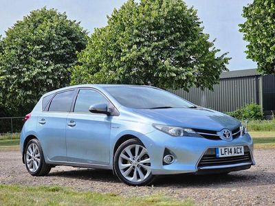 Used Toyota Auris Hybrid 2014 Blue Hatchback