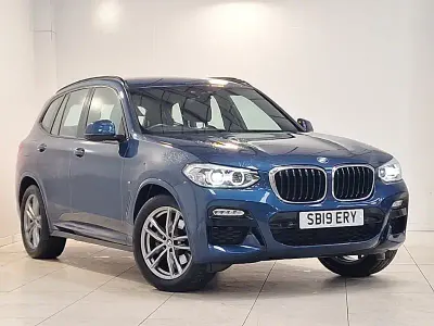 Used BMW X3 M Sport 184 HP (135 kW) 2019 Blue SUV