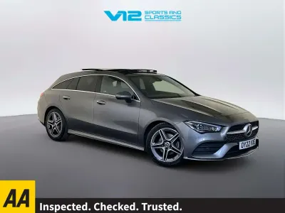Used Mercedes CLA180 Shooting Brake AMG line 136 HP (100 kW) 2022 Grey Estate