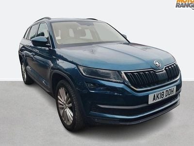 Used Skoda Kodiaq SE L 150 HP (110 kW) 2018 Blue SUV