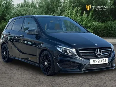 Used Mercedes B200 AMG line 136 HP (100 kW) 2016 Black MPV