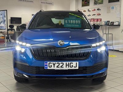 Used Skoda Kamiq Monte Carlo 2022 Blue SUV