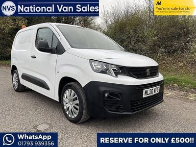 Used Peugeot Partner S 2020 White MPV