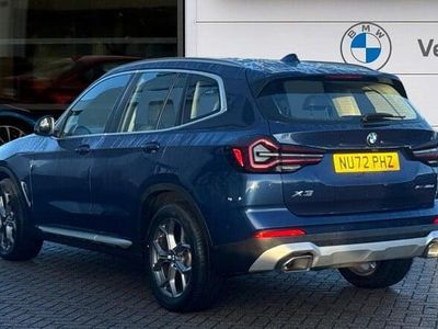 Blue Used 2022 BMW X3 xLine SUV | £32,276 (Good price)