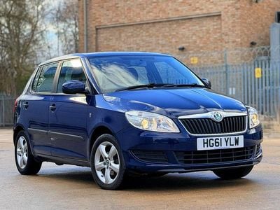Used Skoda Fabia SE 2012 Blue Hatchback