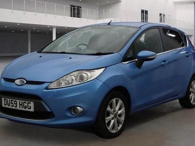 Used Ford Fiesta Zetec 2009 Blue Hatchback
