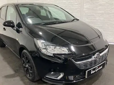 Used Vauxhall Corsa SRi 90 HP (66 kW) 2017 Black Hatchback