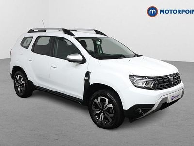 White Used 2021 Dacia Duster Prestige Hatchback | £11,499 (Fair price)