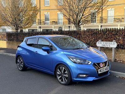 Blue Used 2022 Nissan Micra S Hatchback | £13,999 (Fair price)