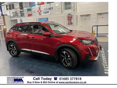 Begagnad Peugeot 2008 Allure Premium 110 HK (80 kW) 2021 Röd SUV