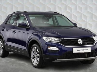 Blue Used 2020 VW T-Roc SE SUV | £17,850 (Fair price)