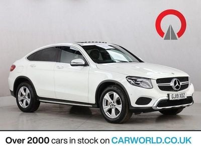 White Used 2019 Mercedes GLC220 Premium Plus Coupe | £21,700 (Good price)