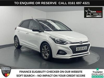 White Used 2019 Hyundai i20 Hatchback | £9,720 (Fair price)
