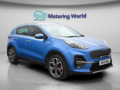 Used Kia Sportage GT-Line 174 HP (127 kW) 2019 Blue SUV