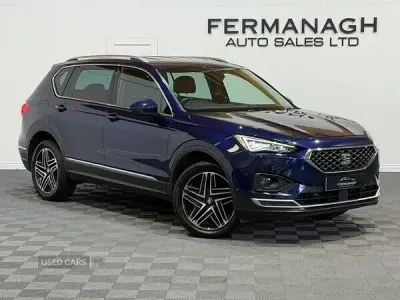 Usado Seat Tarraco 4Drive 150 CV (110 kW) 2020 Azul SUV