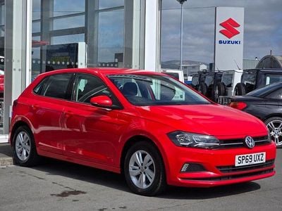 Used VW Polo SE 79 HP (58 kW) 2019 Red Hatchback