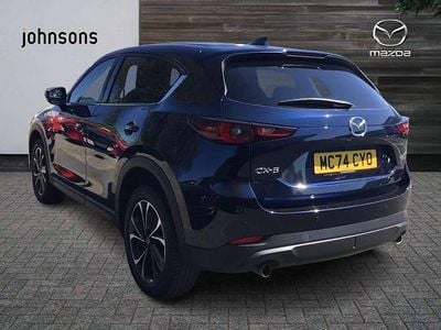 Used Mazda CX-5 Exclusive-Line 165 HP (121 kW) 2025 Blue SUV