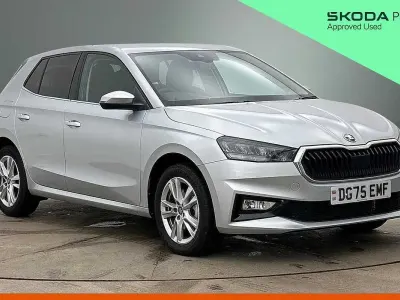 Used Skoda Fabia SE L 85 HP (62 kW) 2025 Brilliant silver metallic Hatchback