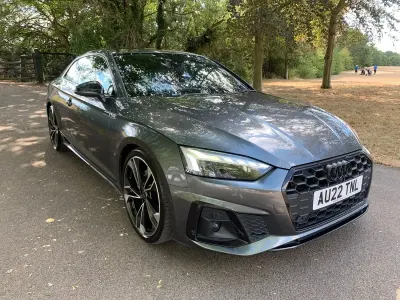 Used Audi A5 Black Edition 2022 Grey Coupe