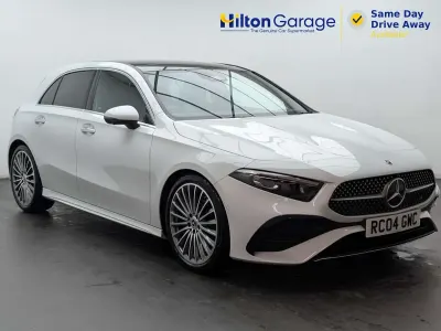 Used Mercedes A180 AMG Line Premium Plus 136 HP (100 kW) 2024 White Hatchback