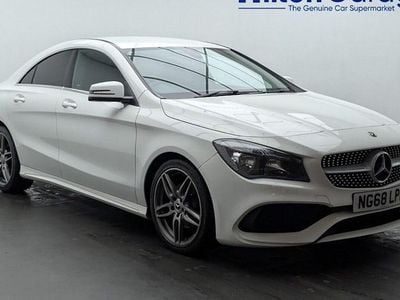 White Used 2019 Mercedes CLA180 AMG line Sedan | £12,550 (Fair price)