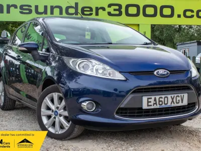 Used Ford Fiesta Zetec 96 HP (70 kW) 2010 Blue Hatchback