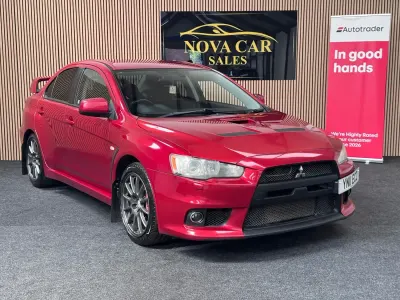 Used Mitsubishi Lancer 240 HP (176 kW) 2011 Red Sedan