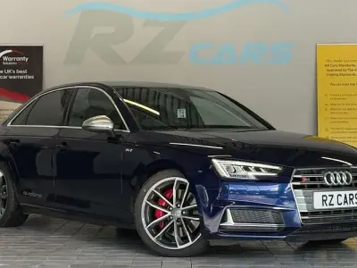 Used Audi S4 Comfort 354 HP (260 kW) 2018 Blue Sedan