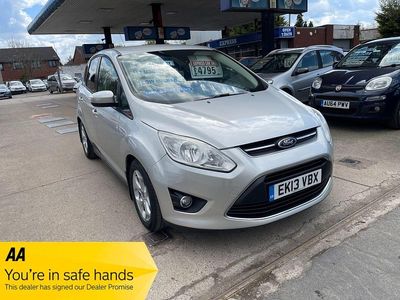 Begagnad Ford C-MAX Zetec 115 HK (84 kW) 2013 Silver Minibuss