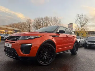 Used Land Rover Range Rover evoque HSE Dynamic 180 HP (132 kW) 2017 Orange SUV
