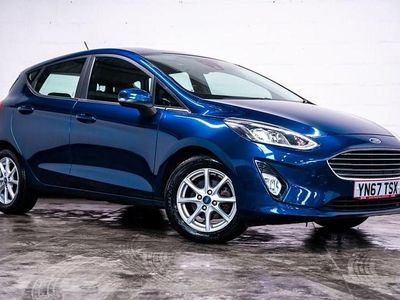 Blue Used 2017 Ford Fiesta Zetec Hatchback | £4,290 (Expensive)