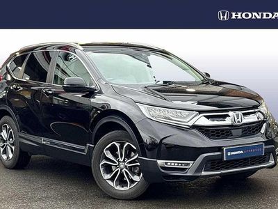 Crystal black Used 2021 Honda CR-V Hybrid SUV | £24,250 (Fair price)