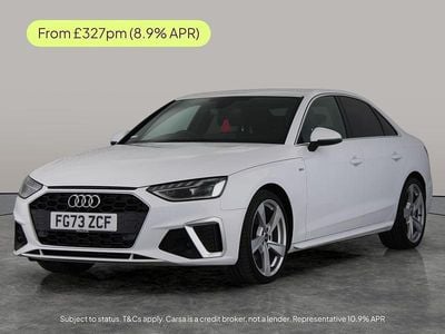 Used Audi A4 S-Line 150 HP (110 kW) 2023 White Sedan