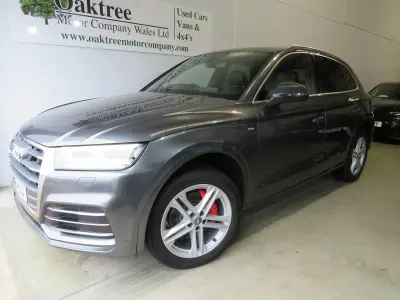 Used Audi Q5 S-Line 190 HP (139 kW) 2018 Grey SUV