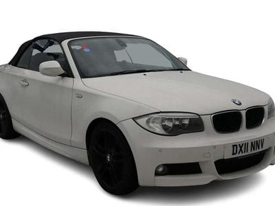 Used BMW 120 Cabriolet M Sport 177 HP (130 kW) 2011 White Cabriolet