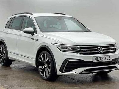 Used VW Tiguan R-line 150 HP (110 kW) 2022 White SUV
