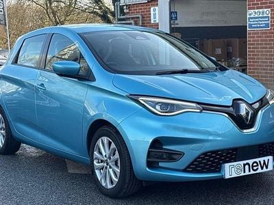 Blue Used 2021 Renault Zoe Iconic Hatchback | £8,933 (Fair price)