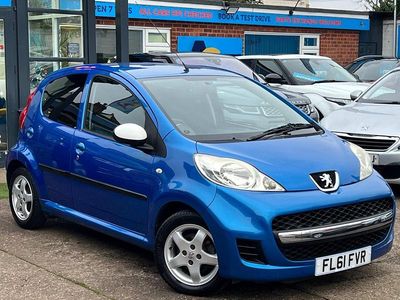 Blue Used 2011 Peugeot 107 Sportium Hatchback | £3,480 (Fair price)