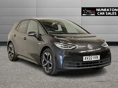 Begagnad VW ID.3 Pro 150 kW (204 HK) 2022 Grå Halvkombi